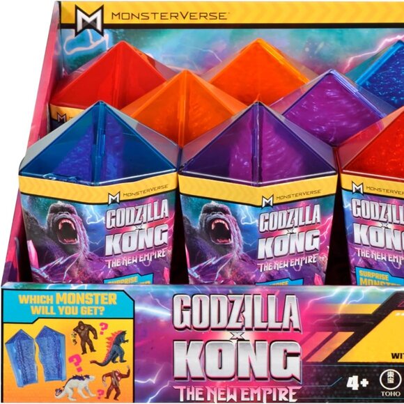 Godzilla X Kong: The New Empire Hollow Earth Crystal Monster 1 Crystal Random - Picture 1 of 1